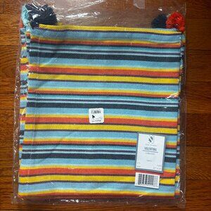 Saro Lifestyle Valentina Color Splash Table Napkins (Set of 4) NWT